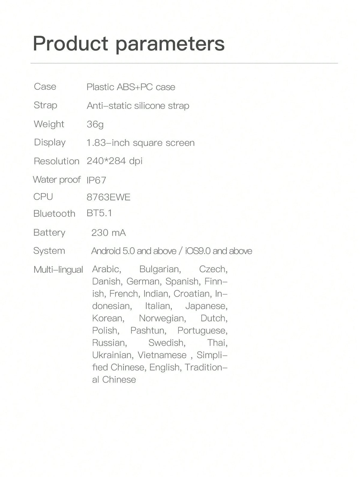 D8 Women's Smartwatch, 1.83" Touchscreen, Waterproof, 100+ Sports Modes