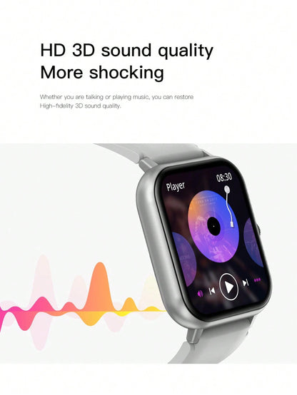 D8 Women's Smartwatch, 1.83" Touchscreen, Waterproof, 100+ Sports Modes