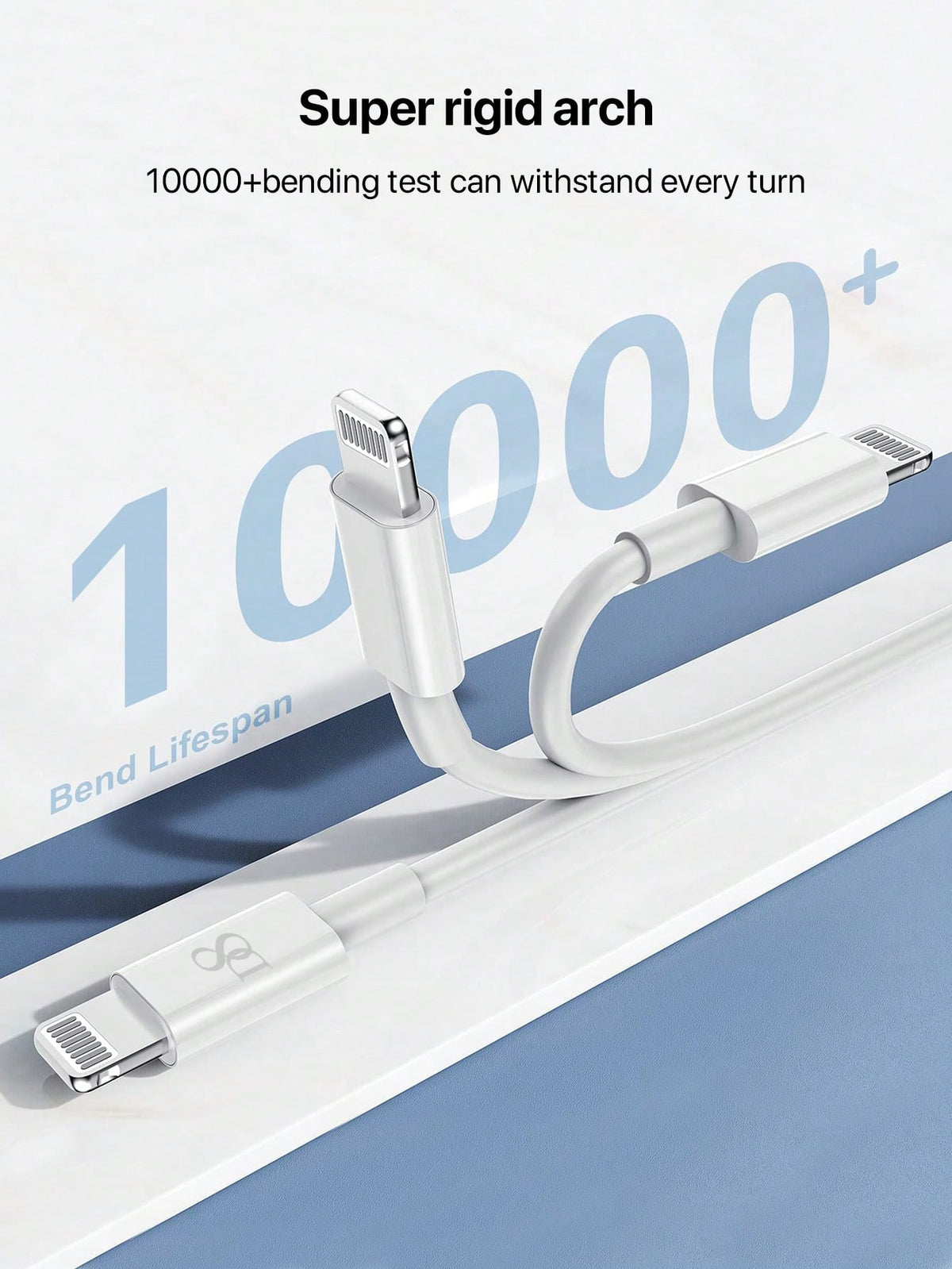 Dynamic8 3-Pack Apple MFi Certified USB-C to Lightning Cable - 20W PD Fast Charge