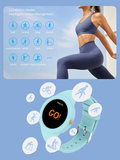 D8 Smart Watch – Heart Rate & Sleep Tracker, IP67 Waterproof, Full Touch, Activity Tracker for Android & iOS