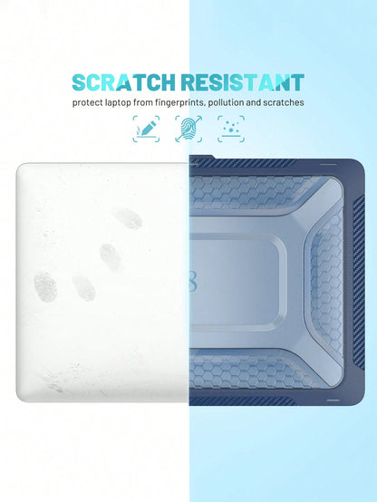 D8 PC+TPU MacBook Case for MacBook Air – Shockproof, Scratch Resistant, Lightweight