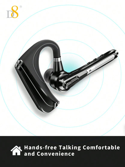 D8 TWS Noise-Canceling Wireless Earbuds, 16H Playtime, LED, Mic, Android/iOS