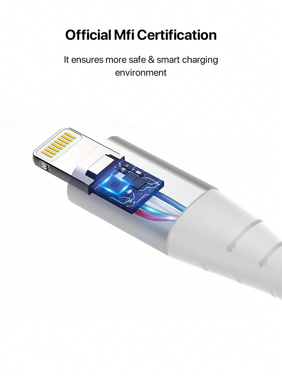 D8 Lightning Fast Charging Data Cable – High-Speed Charger for iPhone, iPad, and More