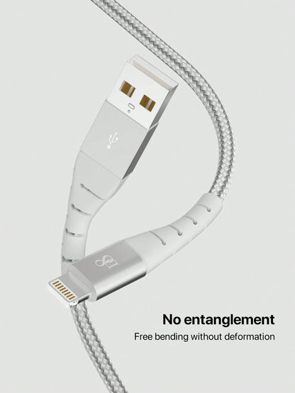 D8 Lightning Fast Charging Data Cable – High-Speed Charger for iPhone, iPad, and More