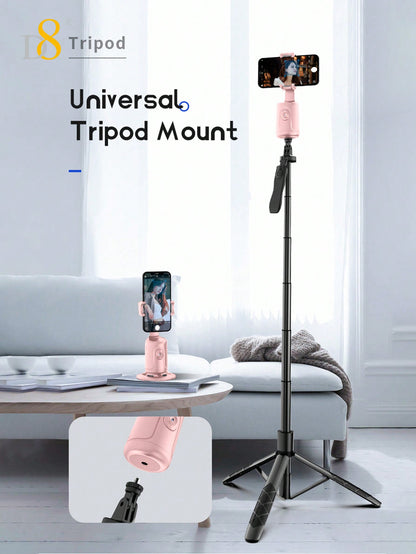 D8 AI Auto Face Tracking Phone Gimbal – Gesture Recognition, 360° Horizontal & Vertical Shooting