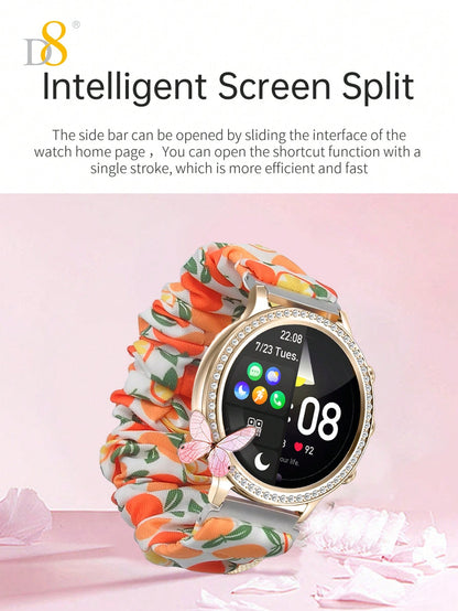 Dynamic8 Smart Watch – Women’s IP68 Waterproof Call Function