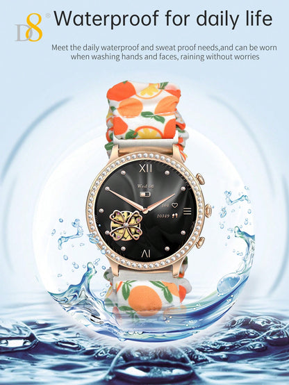 Dynamic8 Smart Watch – Women’s IP68 Waterproof Call Function