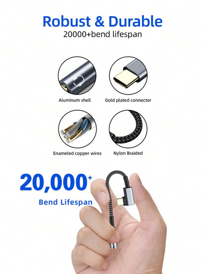 D8 USB-C to 3.5mm DAC Headphone Adapter