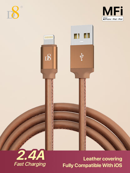 PU Wrapped Lightning Power & Sync Cable