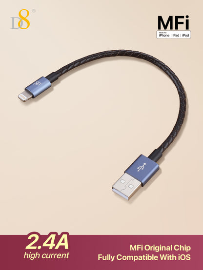MFi Leather Fast Lightning to USB Cable
