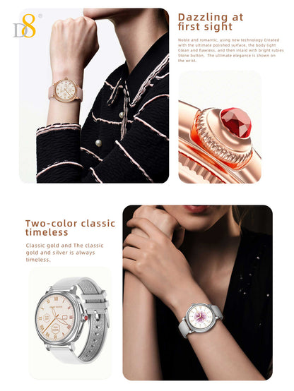 D8 IP68 Waterproof Activity Tracker Smartch For Woman