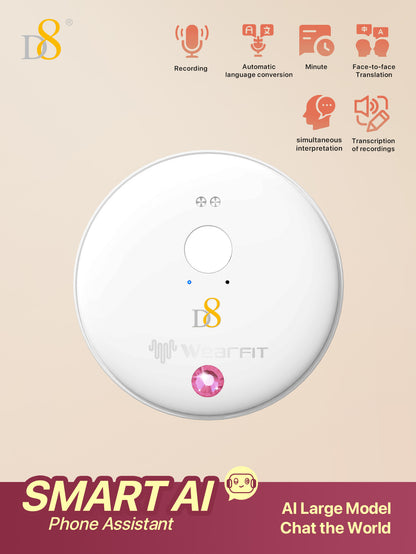 D8 AI Translator Recorder – Real-Time Translation & Voice Recording