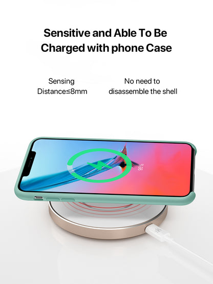 Dynamic8 Wireless Fast Charger 7.5-10W PWB-2111 Aluminum