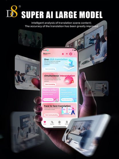 D8 AI Translator Recorder – Real-Time Translation & Voice Recording