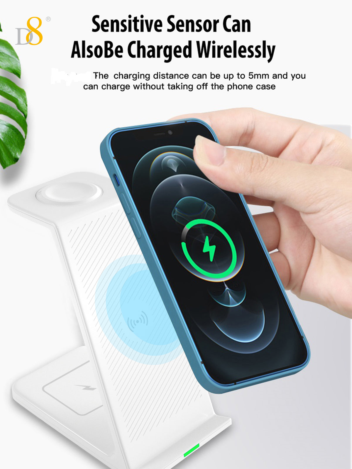 3-in-1 Wireless Charging Station | Phone & Smart Watch Charger