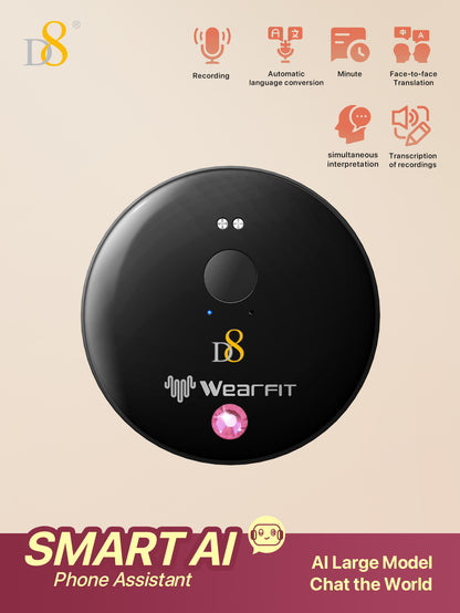 D8 AI Translator Recorder – Real-Time Translation & Voice Recording