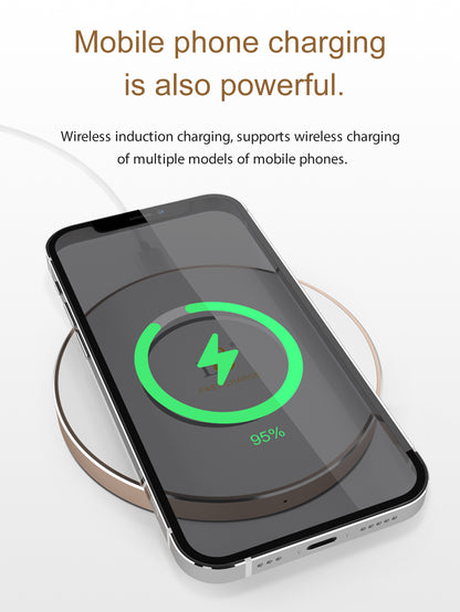 Wireless Charging Coffee Mug - 55℃ Thermostatic, Aluminum | Mobile Accessories